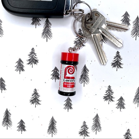 Lawry’s Seasoning Keychain | Handmade | Mini Brands | Quirky | Fun | NWOT - Picture 5 of 15